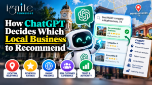 How ChatGPT Recommends Local Businesses